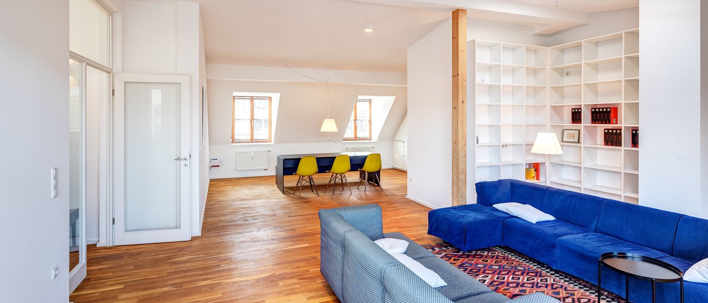 attico München Isarvorstadt 04 zona living 14172