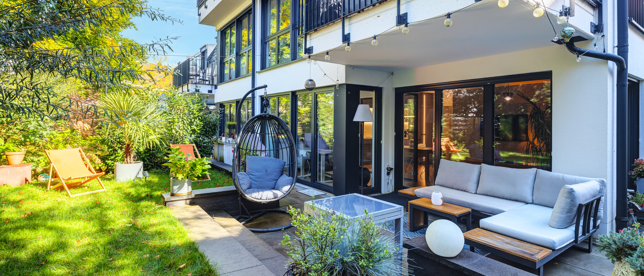 appartamento con giardino München Solln 01 terrazza 14197