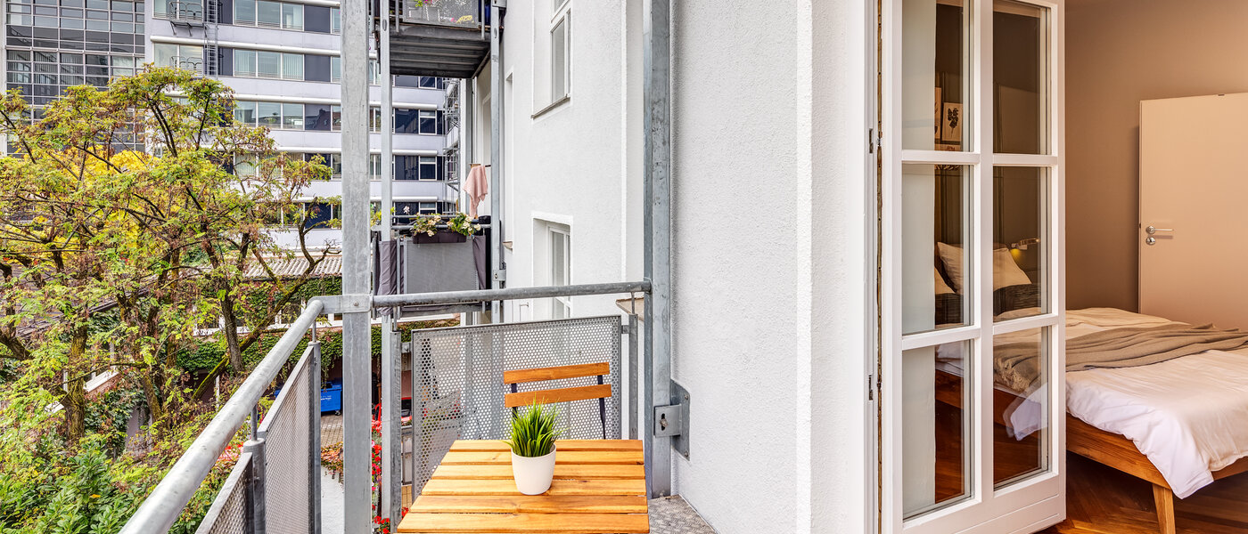 appartamento München Maxvorstadt - Museumsviertel 01 balcone 14203