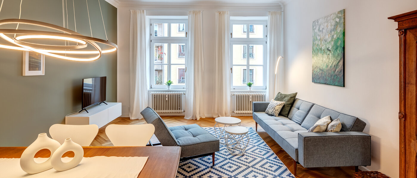 appartamento München Maxvorstadt - Museumsviertel 01 zona living 14203