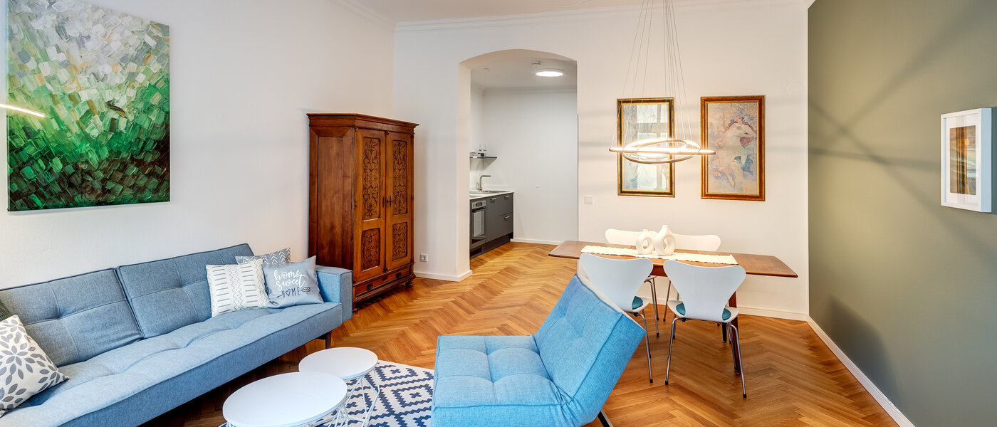 appartamento München Maxvorstadt - Museumsviertel 03 zona living 14203