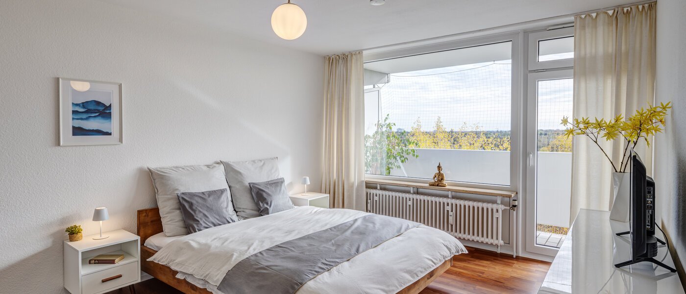 appartamento München Parkstadt Solln 01 camera da letto 14205