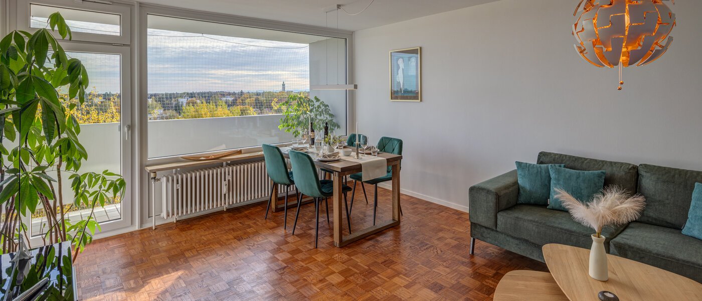appartamento München Parkstadt Solln 01 zona living 14205
