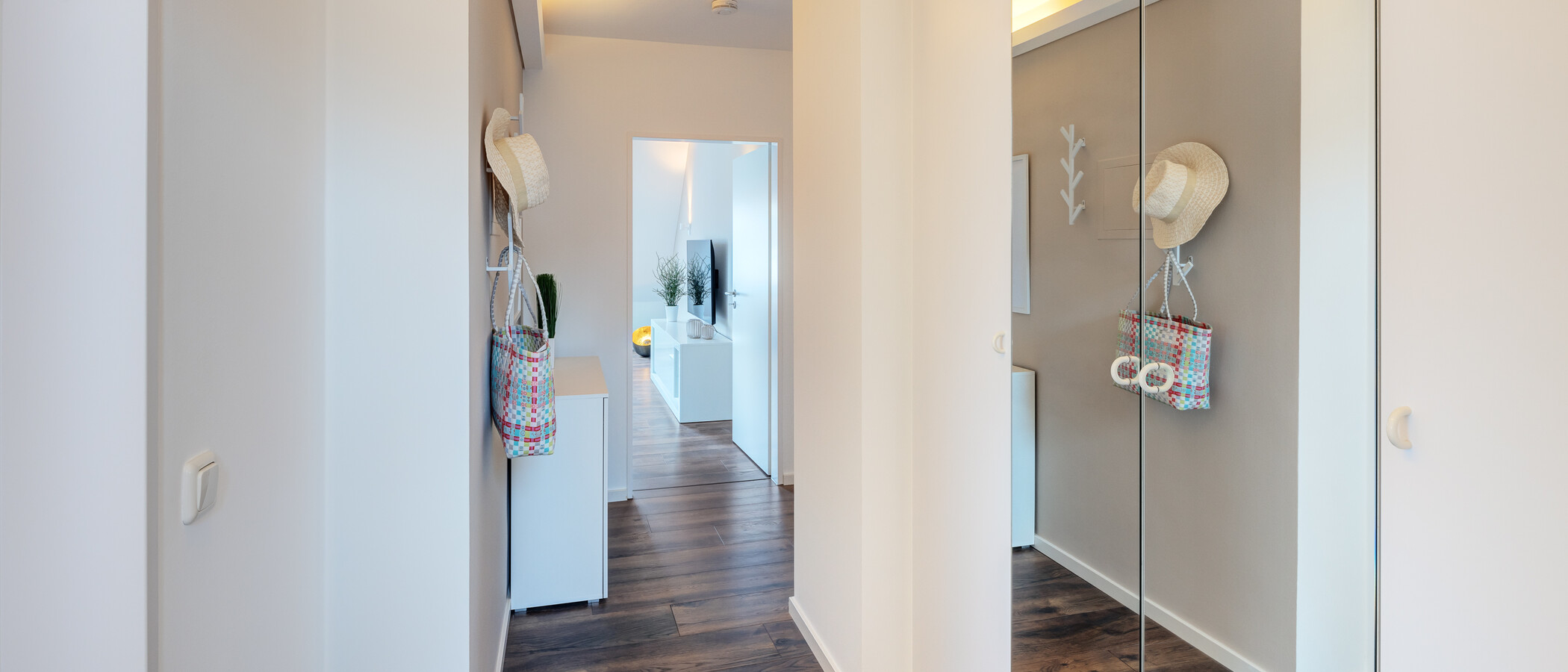 attico con terrazzo München Großhadern 03 ingresso/corridioio 14211