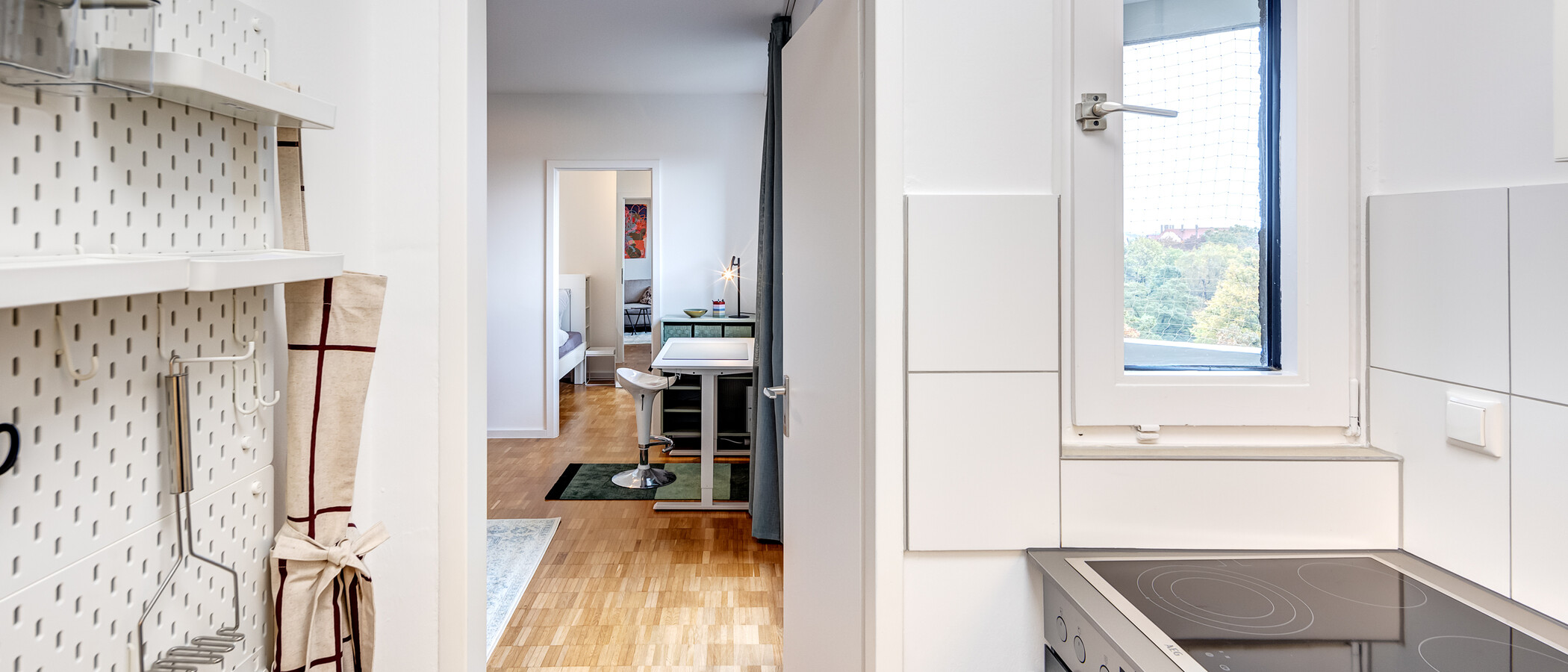 appartamento München Schwabing (rechts der Leopoldstraße) 03 cucina 14213