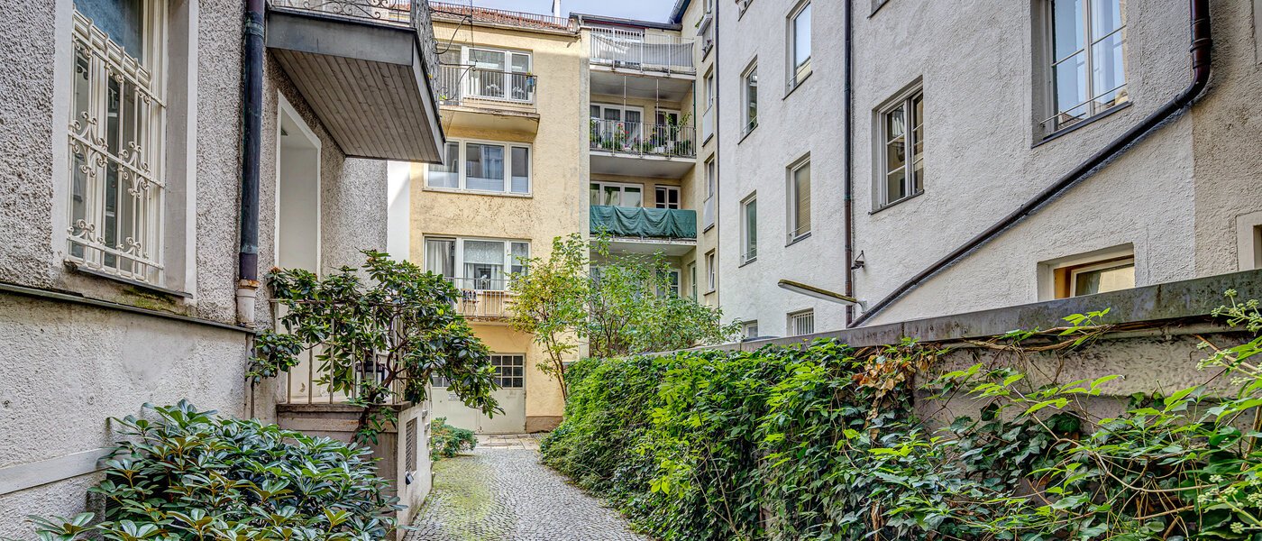 appartamento München Lehel 03 cortile interno  14214