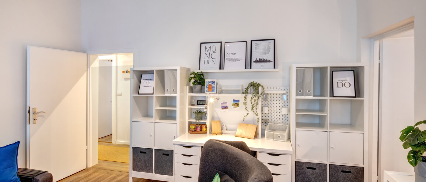 appartamento München Lehel 03 zona living 14214