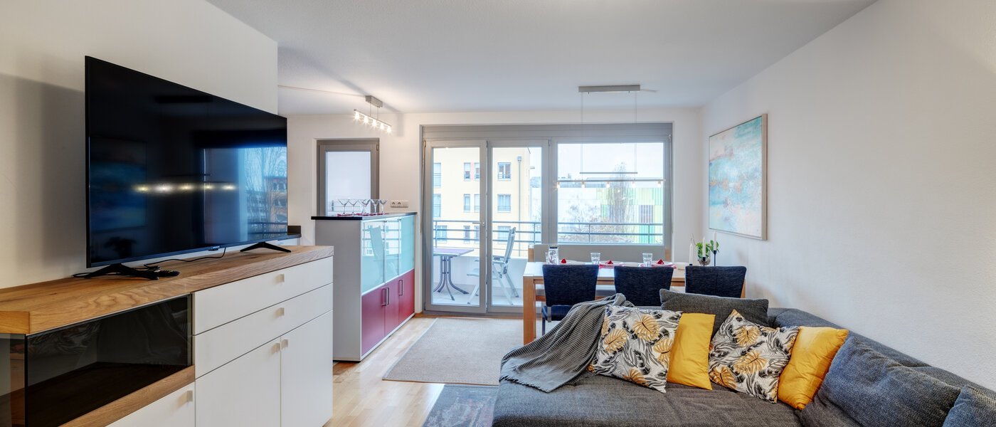 appartamento München Milbertshofen 01 zona living 14220