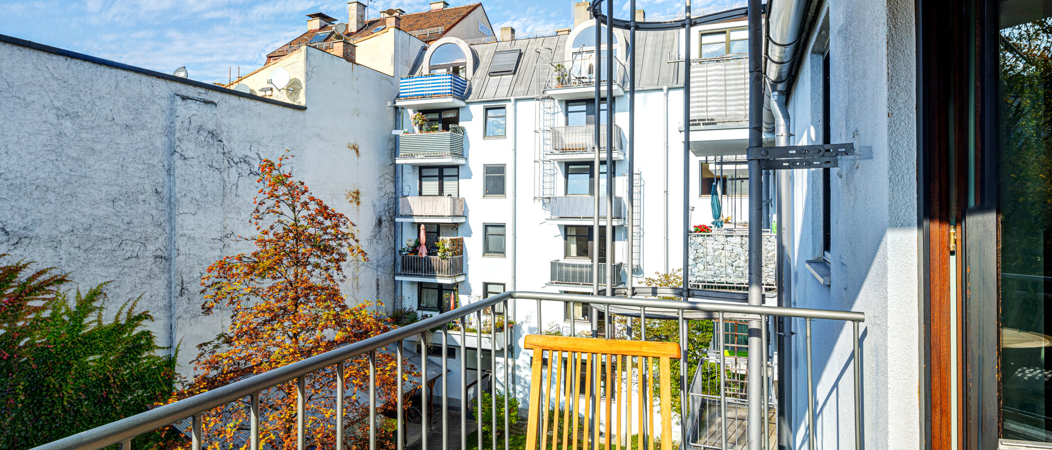 appartamento München Schwanthalerhöhe 02 balcone 14233