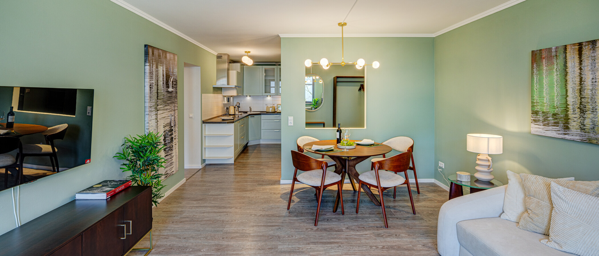 appartamento München Schwanthalerhöhe 03 zona living 14233