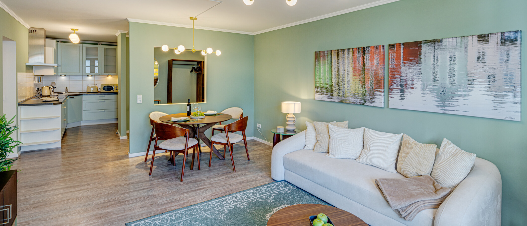 appartamento München Schwanthalerhöhe 05 zona living 14233