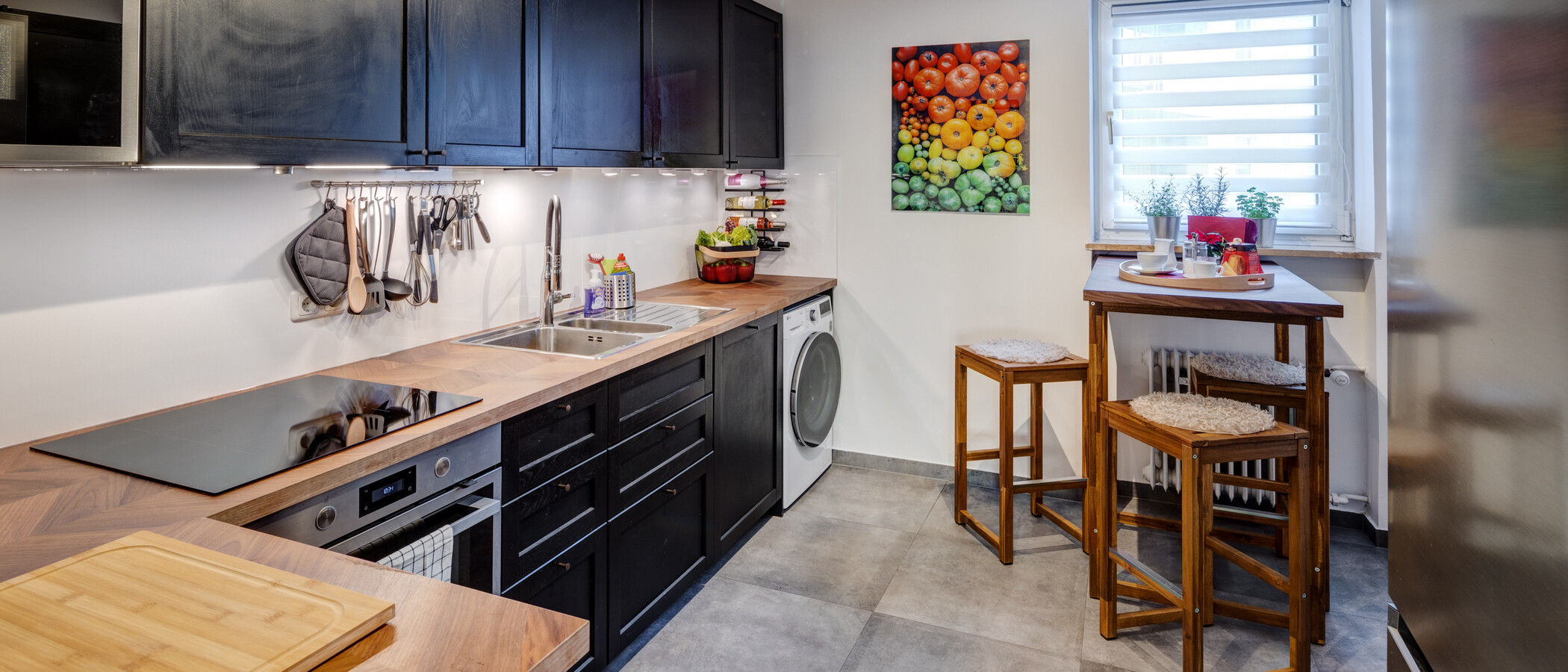 appartamento München Lehel 01 cucina 14236