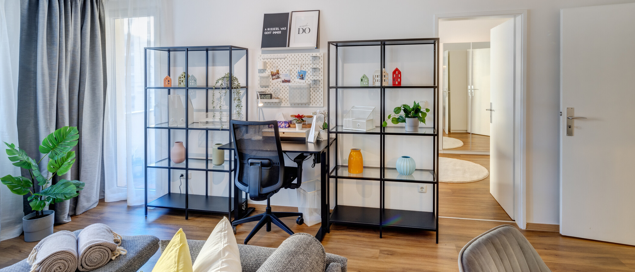 appartamento München Lehel 04 zona living 14236