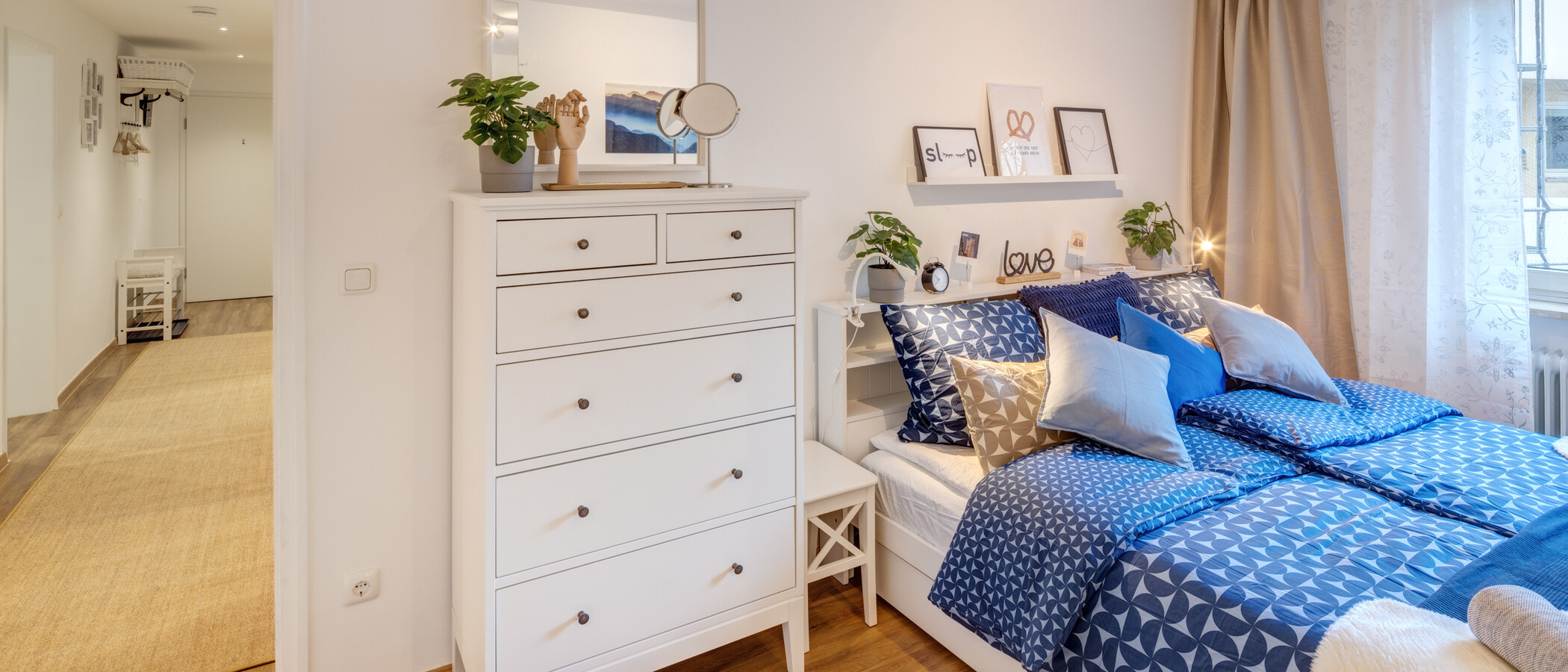 appartamento München Lehel 03 1° camera da letto 14236