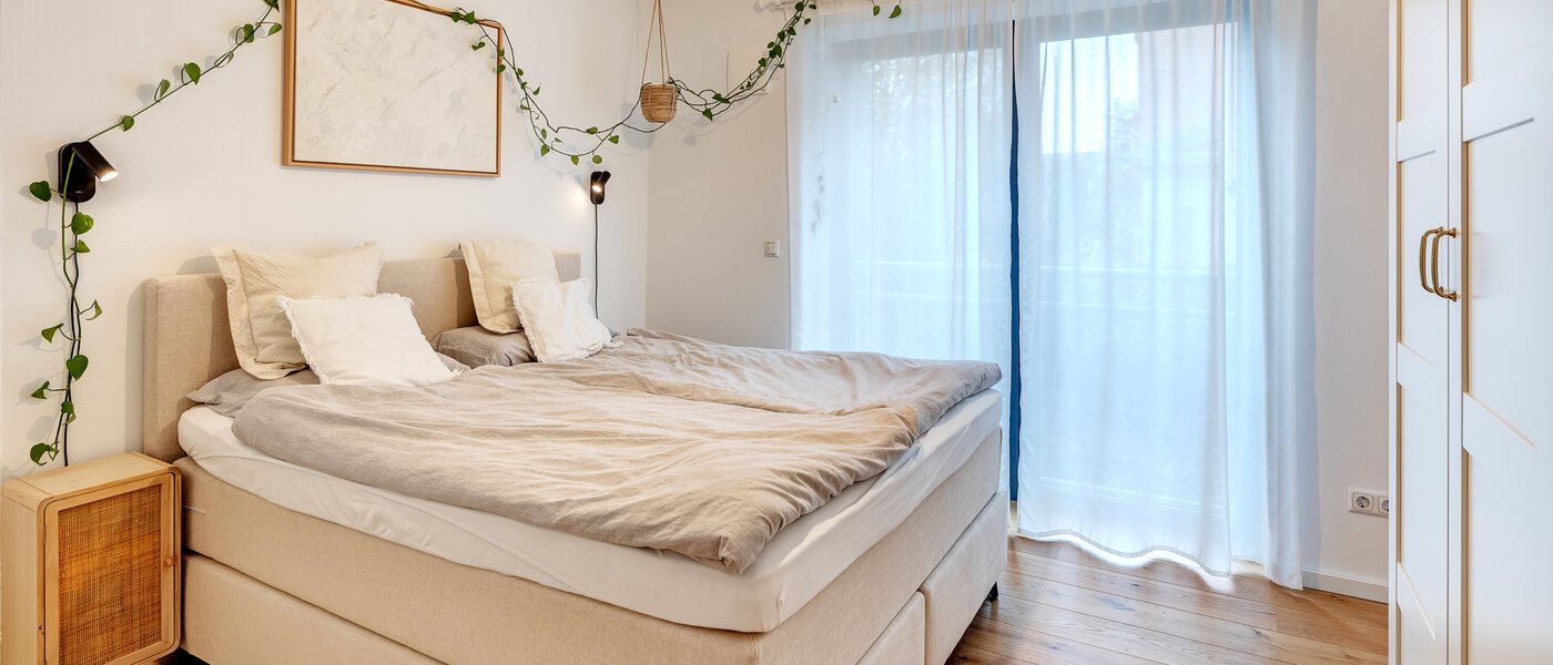 appartamento München Obermenzing 01 camera da letto 14238