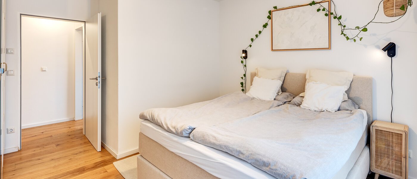 appartamento München Obermenzing 03 camera da letto 14238