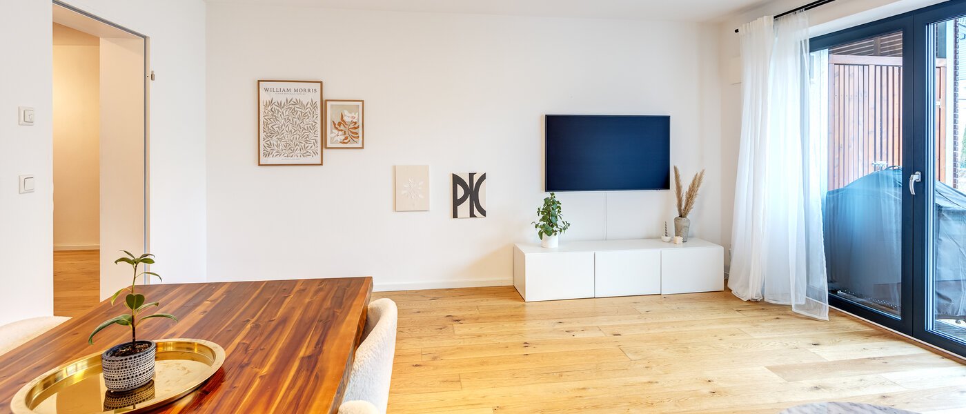 appartamento München Obermenzing 03 zona living 14238