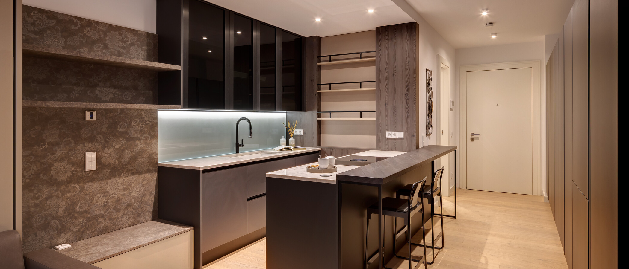 appartamento München Maxvorstadt 02 cucina 14239