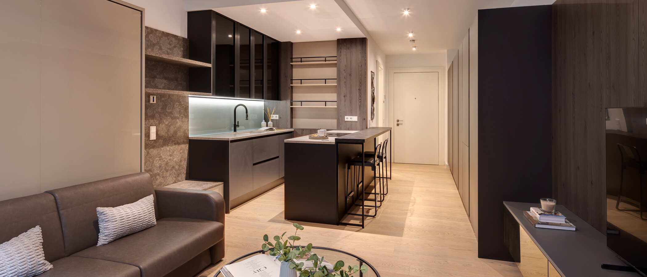 appartamento München Maxvorstadt 04 zona living 14239