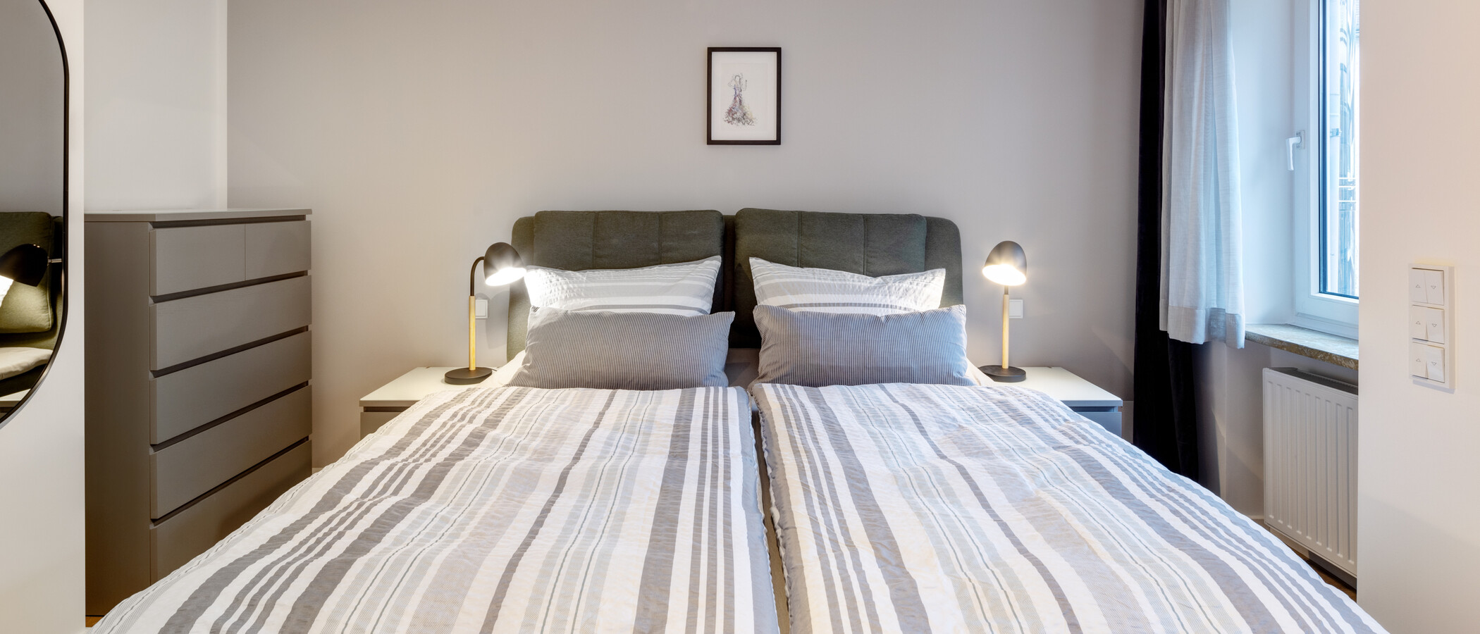 appartamento München Maxvorstadt - Westen 01 camera da letto 14247