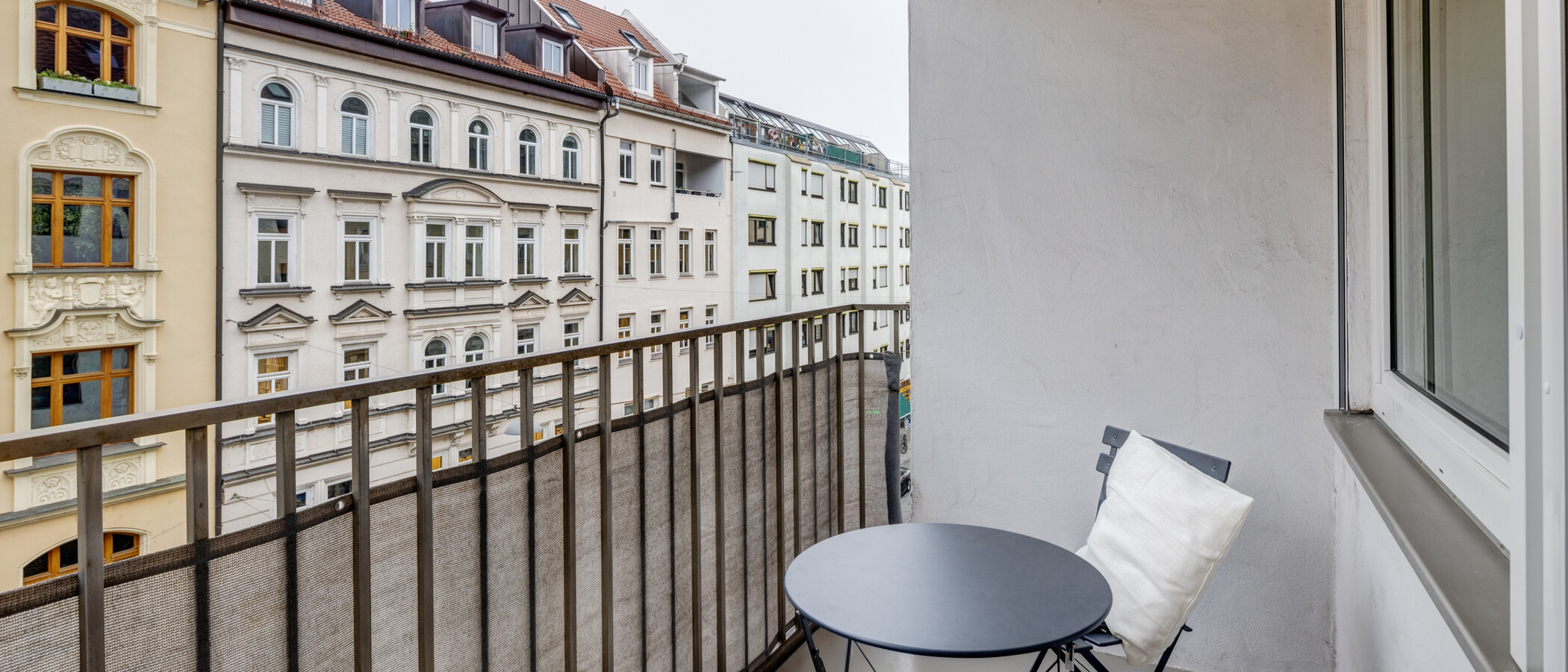 appartamento München Maxvorstadt - Westen 01 1° balcone 14247