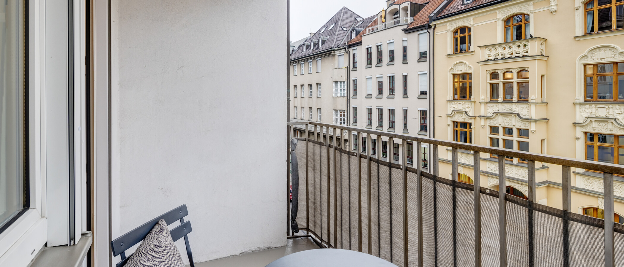 appartamento München Maxvorstadt - Westen 02 1° balcone 14247