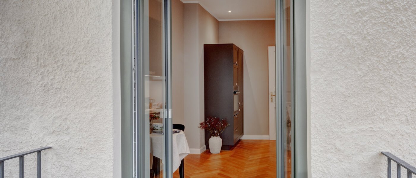 appartamento München Lehel 01 balcone 14254