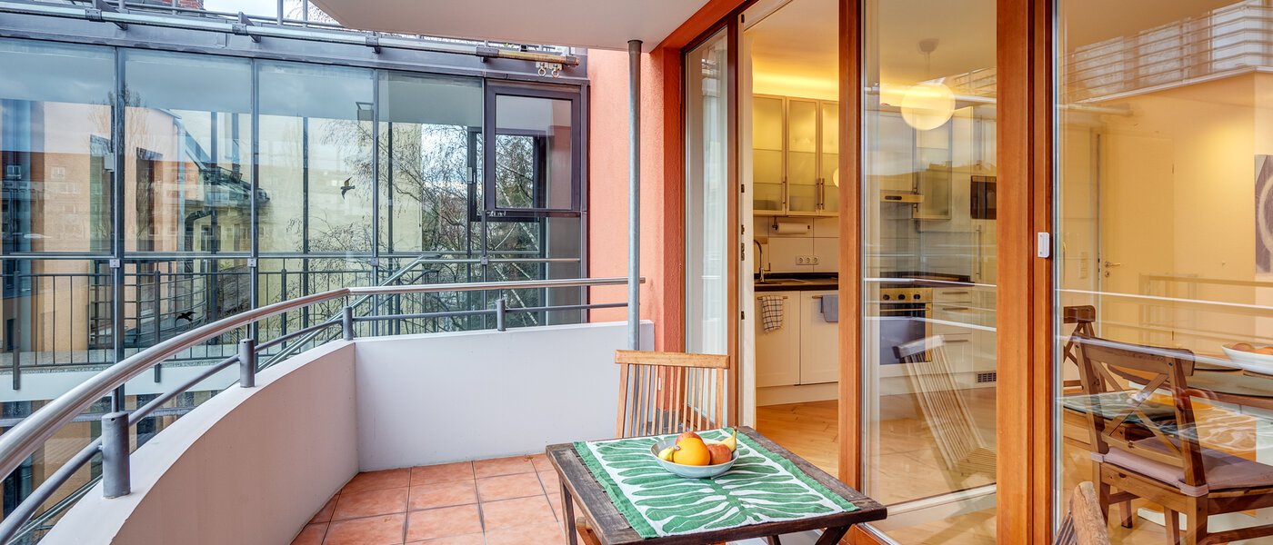 appartamento München Schwabing 03 loggia 14257