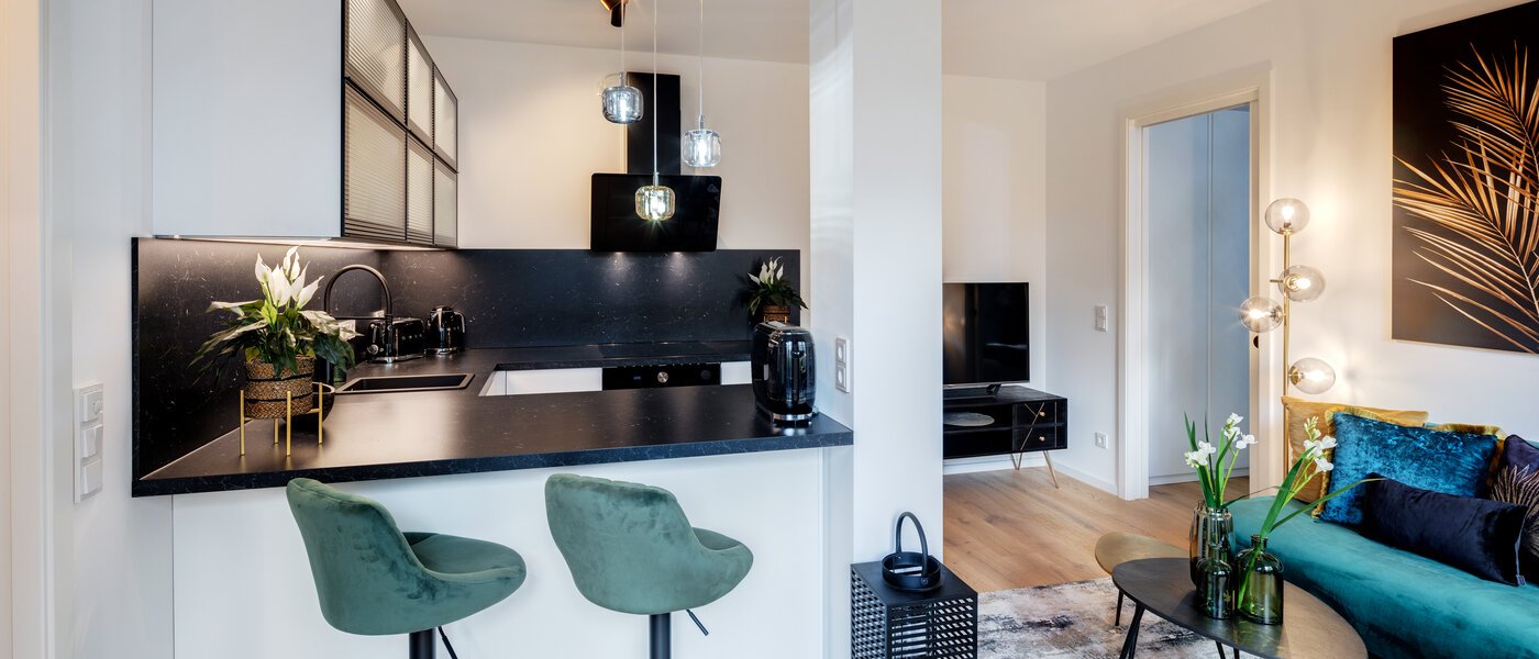 appartamento München Dreimühlenviertel 05 cucina 14265