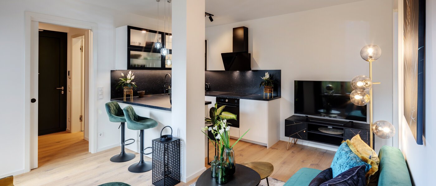 appartamento München Dreimühlenviertel 03 zona living 14265