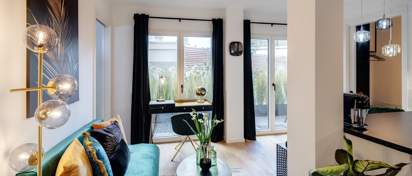 appartamento München Dreimühlenviertel 04 zona living 14265