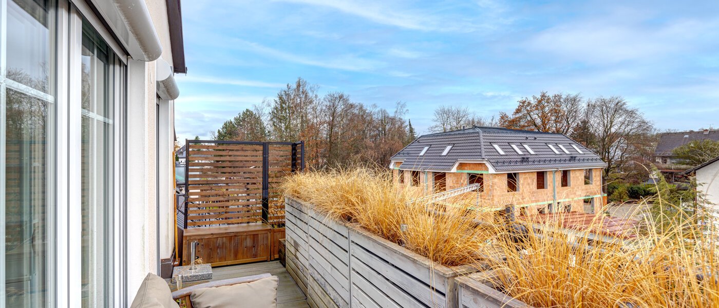 attico München Fasangarten 02 1° balcone 14268