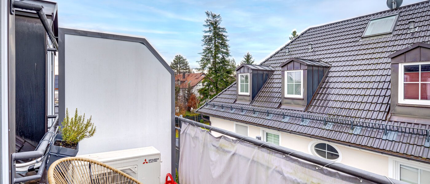 attico München Fasangarten 01 2° balcone 14268