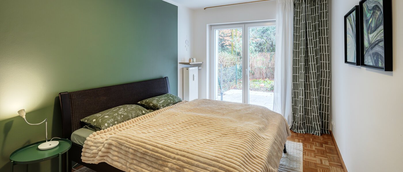 appartamento München Solln 01 camera da letto 14271