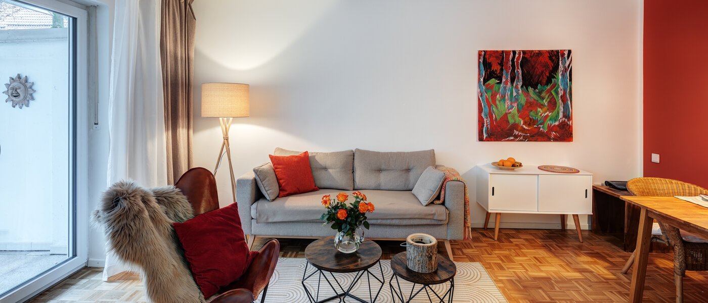 appartamento München Solln 02 zona living 14271