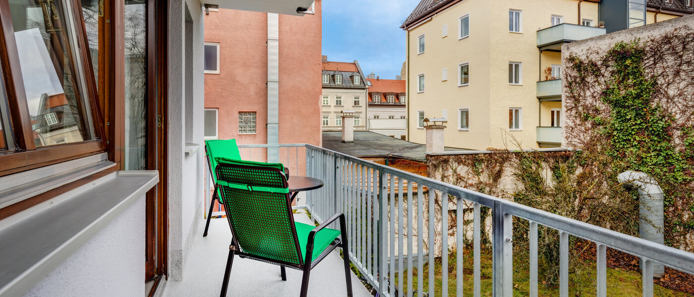 appartamento München Obergiesing 01 balcone 14285
