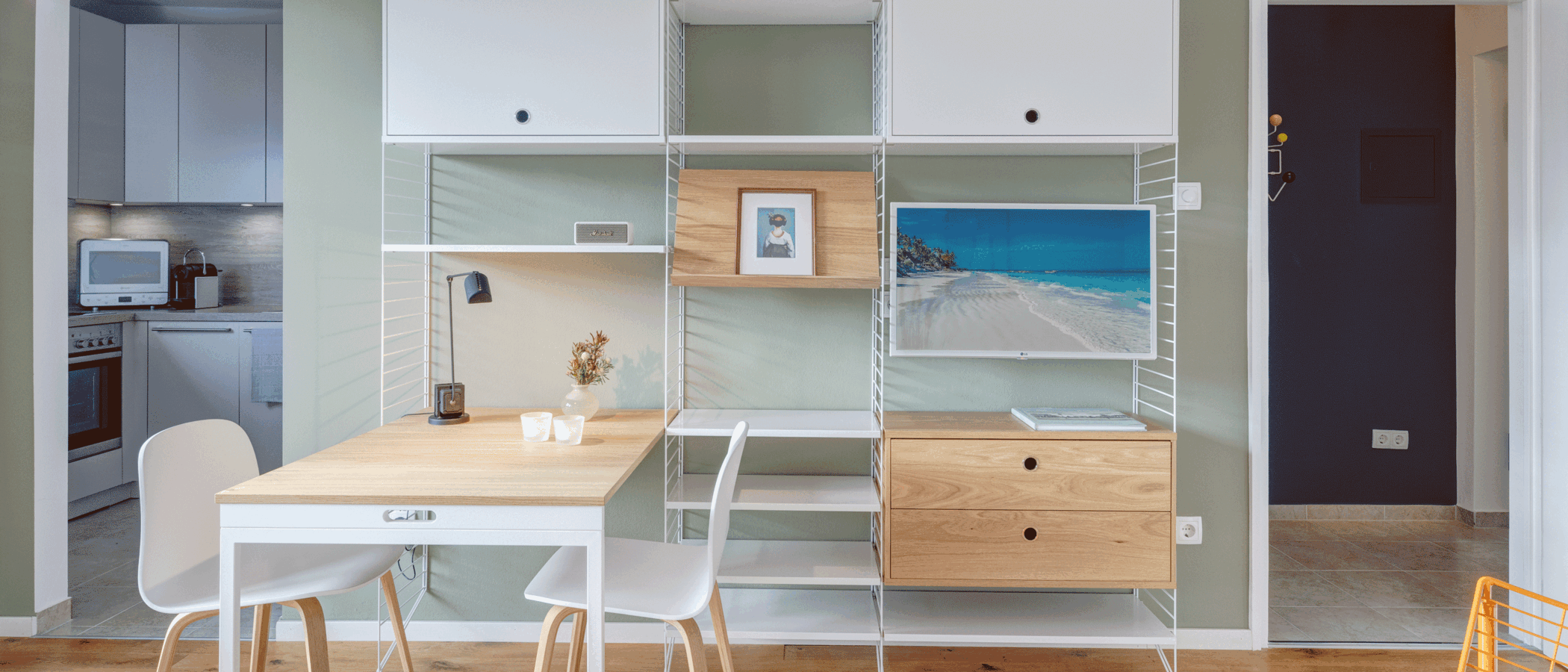 appartamento München Au-Haidhausen 02 zona living 14286