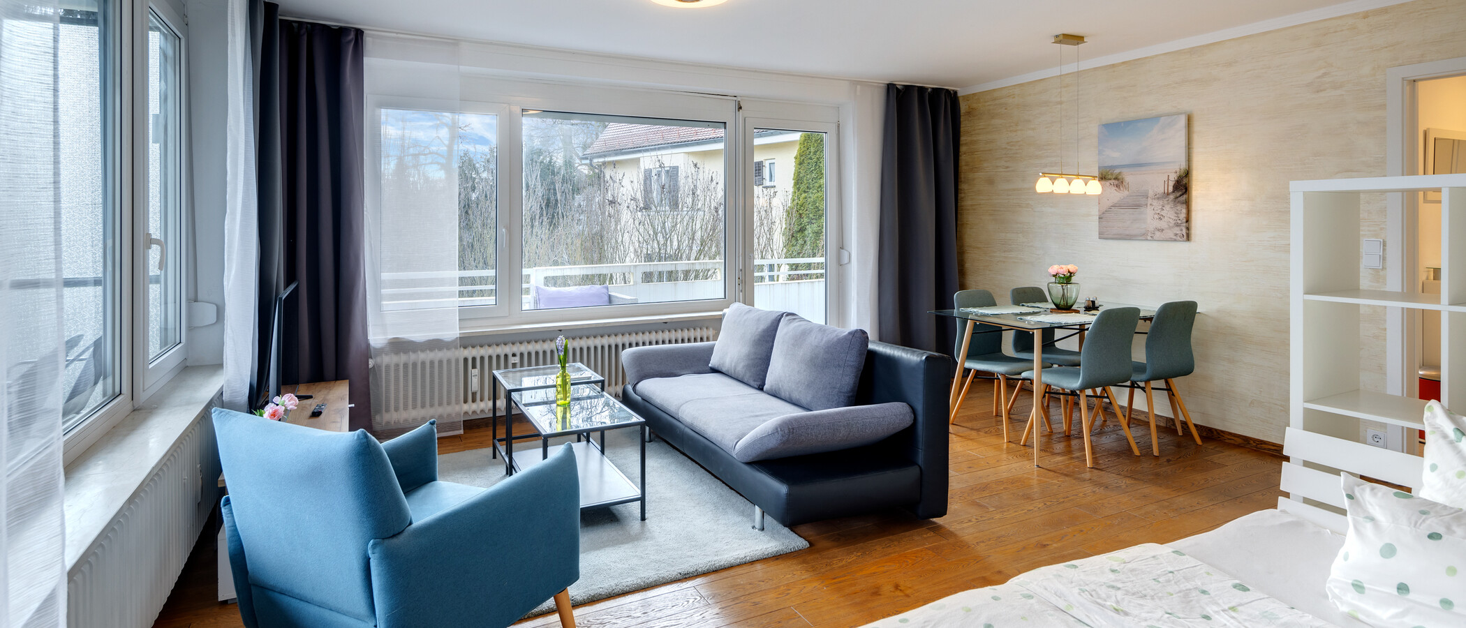 appartamento München Obermenzing 01 zona living 14295