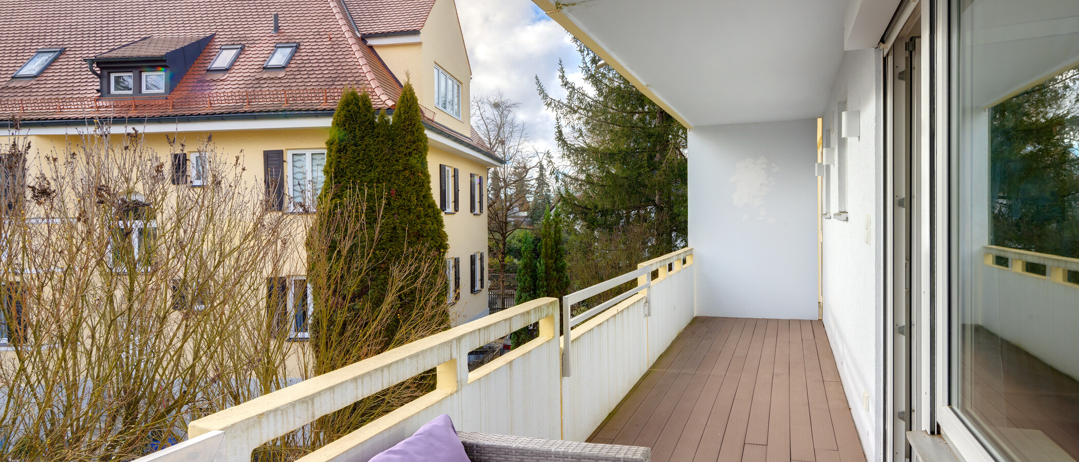 appartamento München Obermenzing 02 1° balcone 14295