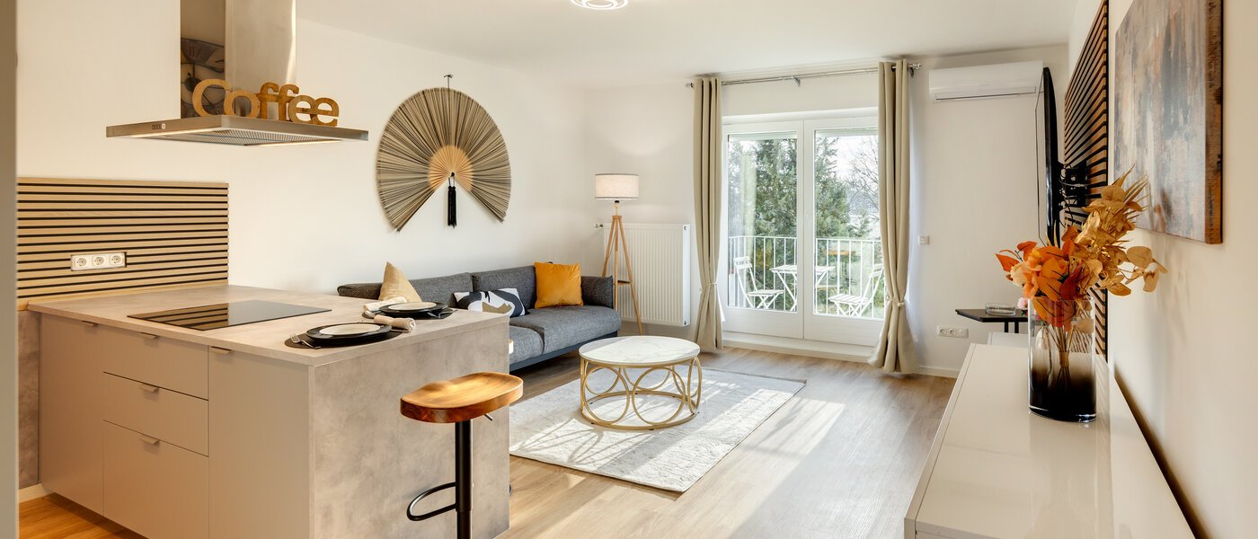 appartamento Garching 01 zona living 14297