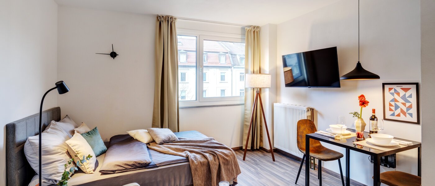 abitazione München Schwabing-West 01 zona living 14298