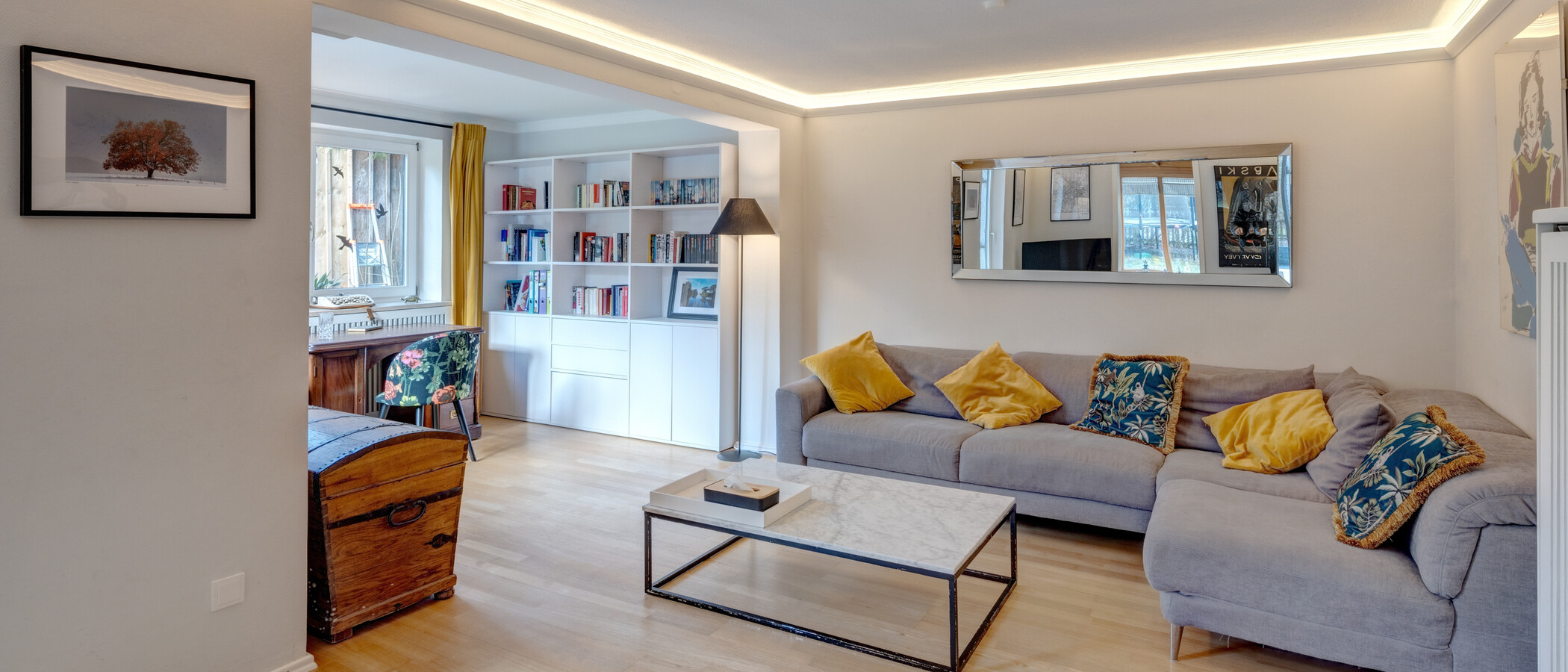 casa indipendente München Zamdorf 01 zona living 14299