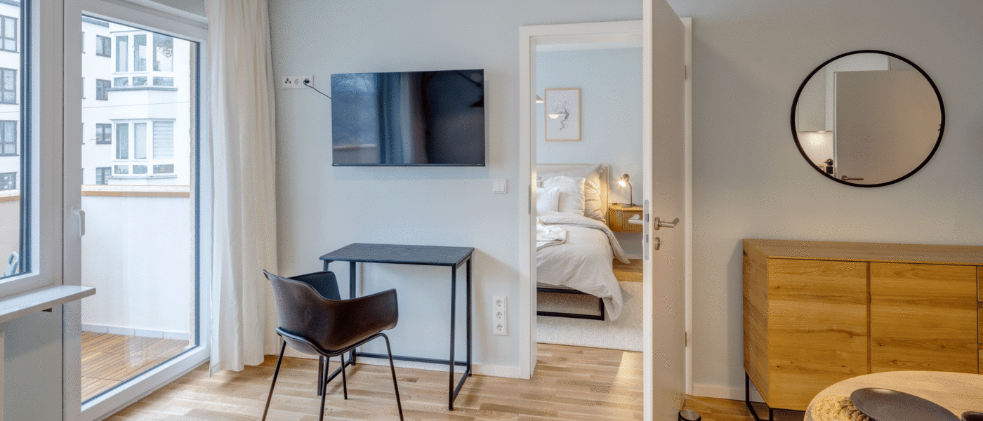 appartamento München Neuhausen 02 zona living 14300