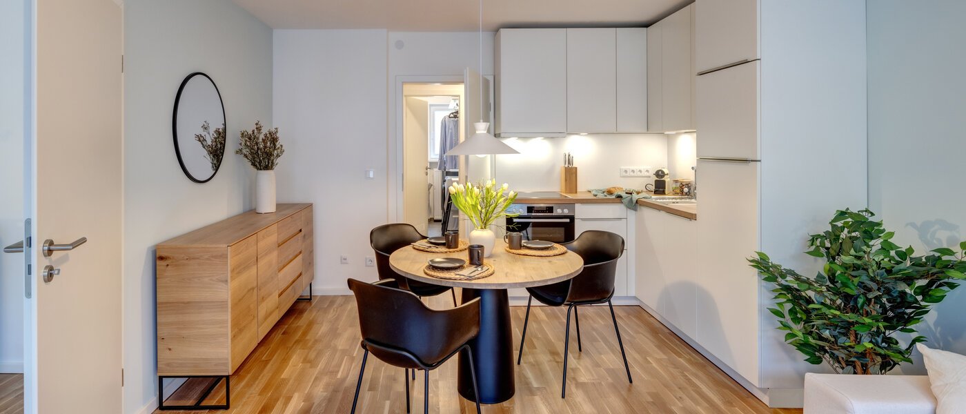 appartamento München Neuhausen 03 zona living 14300