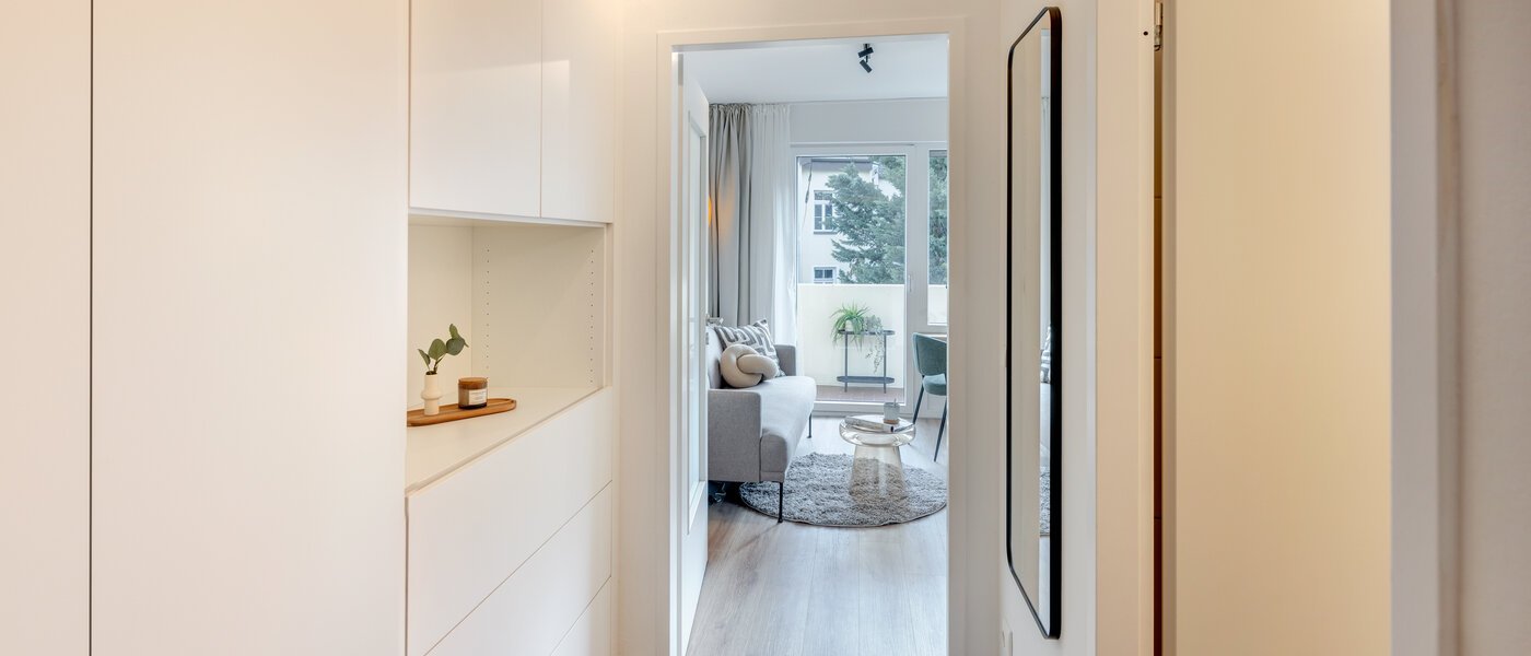 abitazione München Schwabing-Nord (zw. Leopoldstraße & Englischen Garten) 01 ingresso/corridioio 14305