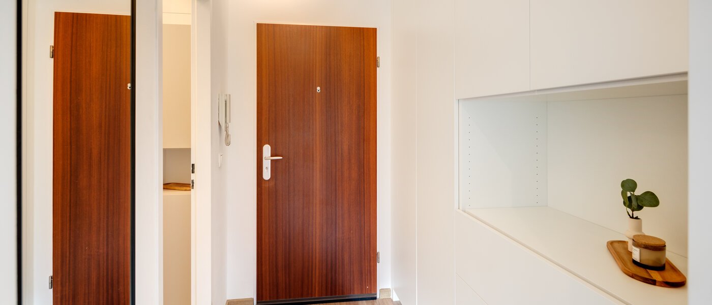 abitazione München Schwabing-Nord (zw. Leopoldstraße & Englischen Garten) 02 ingresso/corridioio 14305