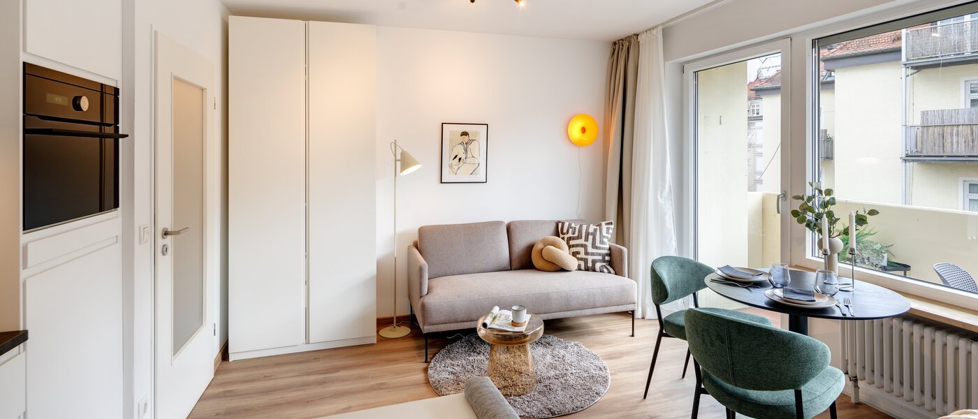 abitazione München Schwabing-Nord (zw. Leopoldstraße & Englischen Garten) 04 zona living 14305