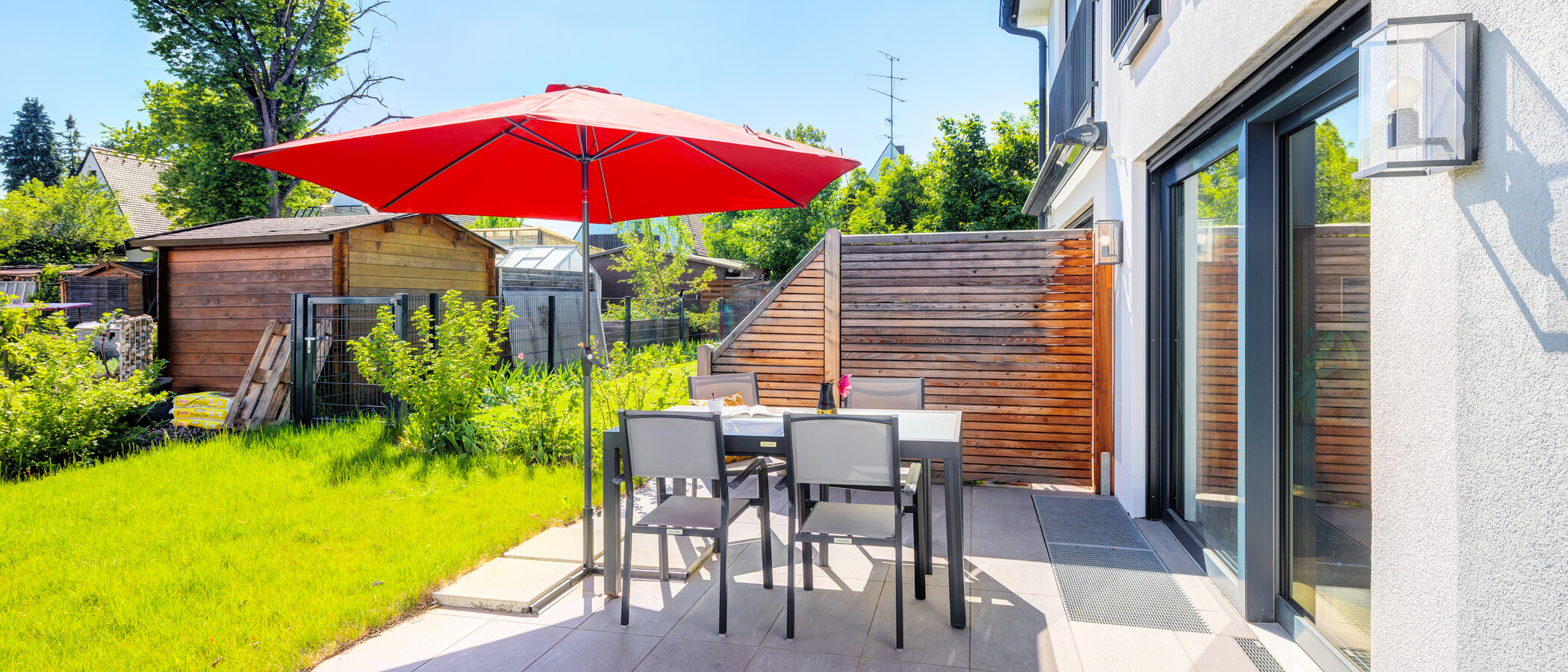 casa a schiera München Allach 02 terrazza 14306