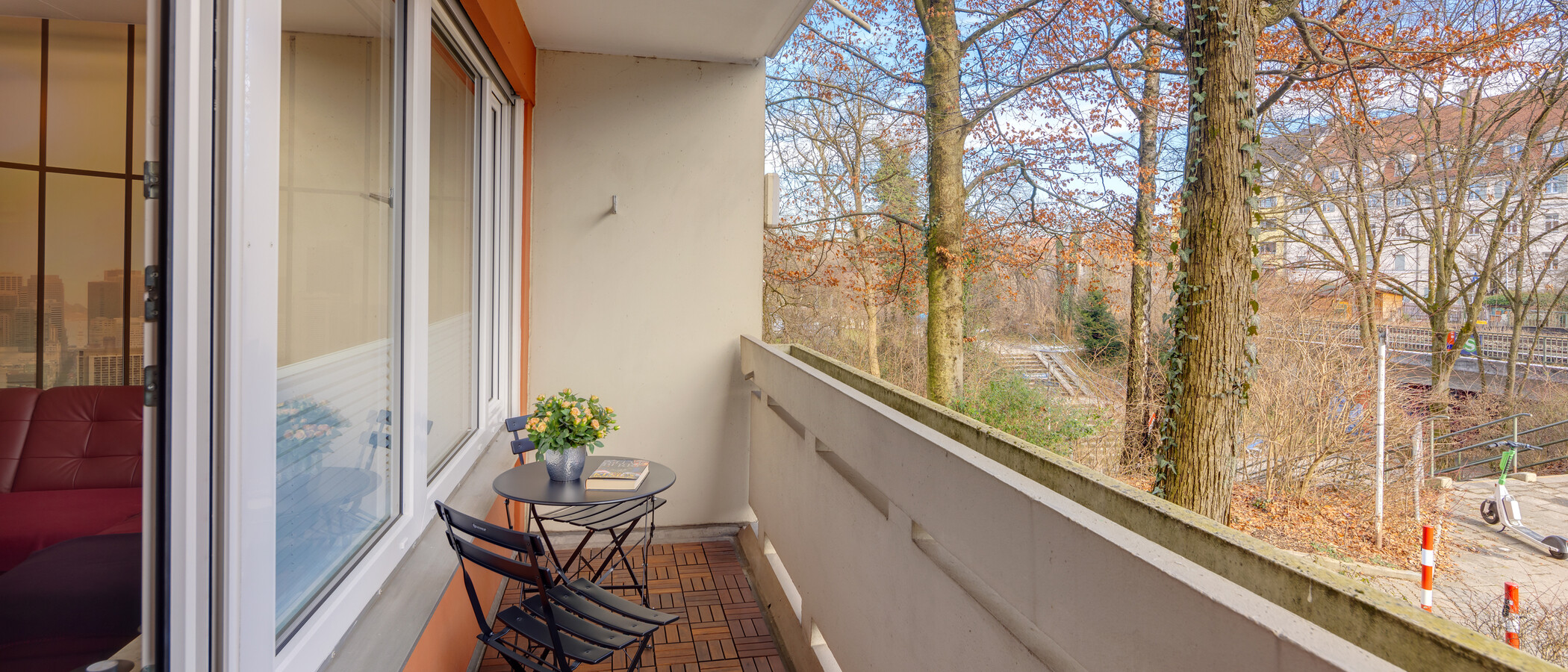 appartamento München Sendling-Westpark 01 balcone 14307
