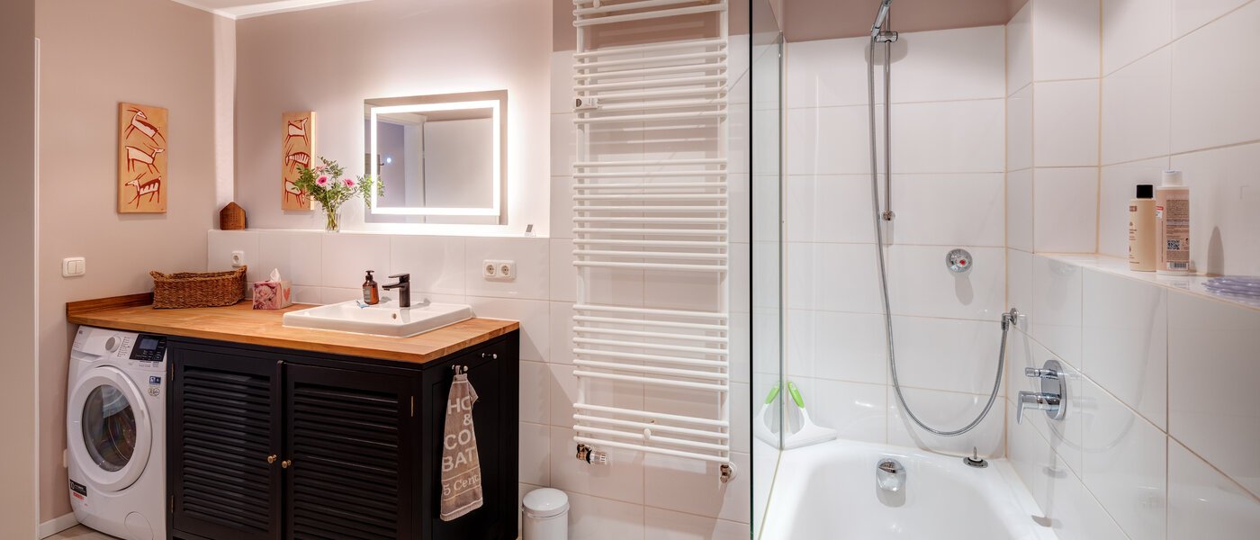 appartamento München Schwabing - Alte Heide 03 bagno 14310